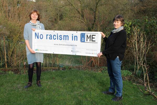 No Racism in ME - Flüchtlingshilfe Haan
