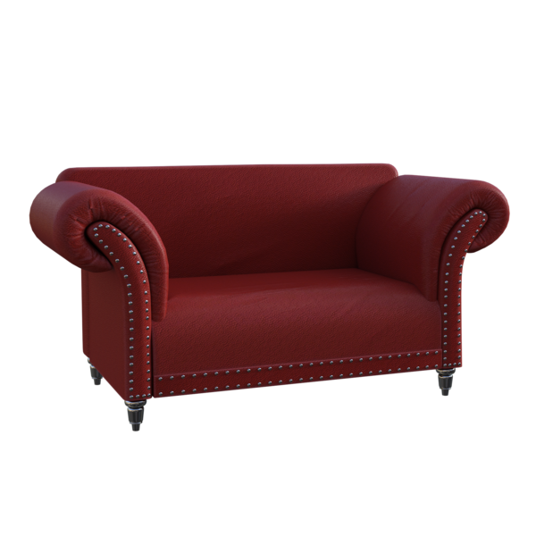 Rotes Sofa für Fotoaktion Mein Lieblingsplatz in Haan, Bild von Jazella auf Pixabay