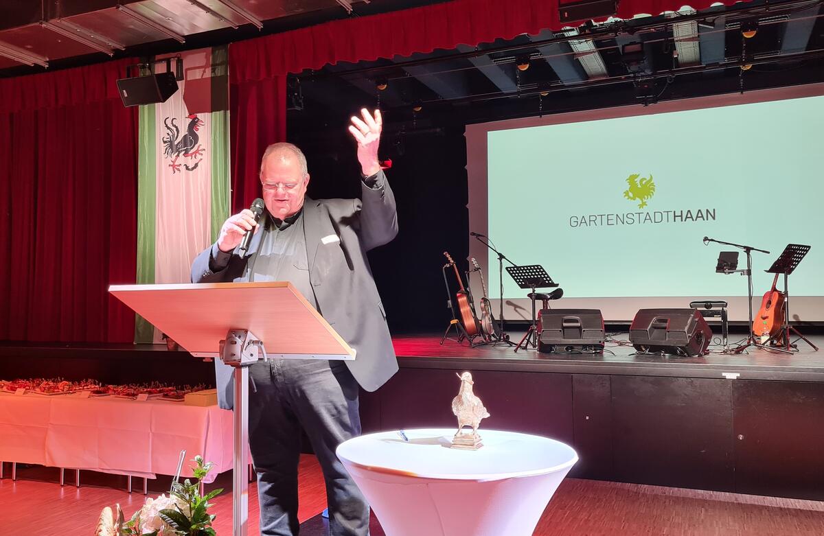 Neujahrsempfang 2023 Pfarrer Christian Dörr, Evangelische Kirchengemeinde Haan