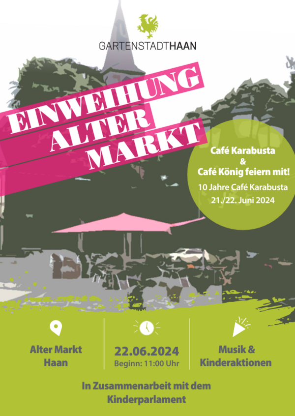 Plakat_Einweihung Alter Markt