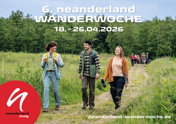 Keyvisual neanderland WANDERWOCHE 2026_c_Dennis Stratmann, Kreis Mettmann